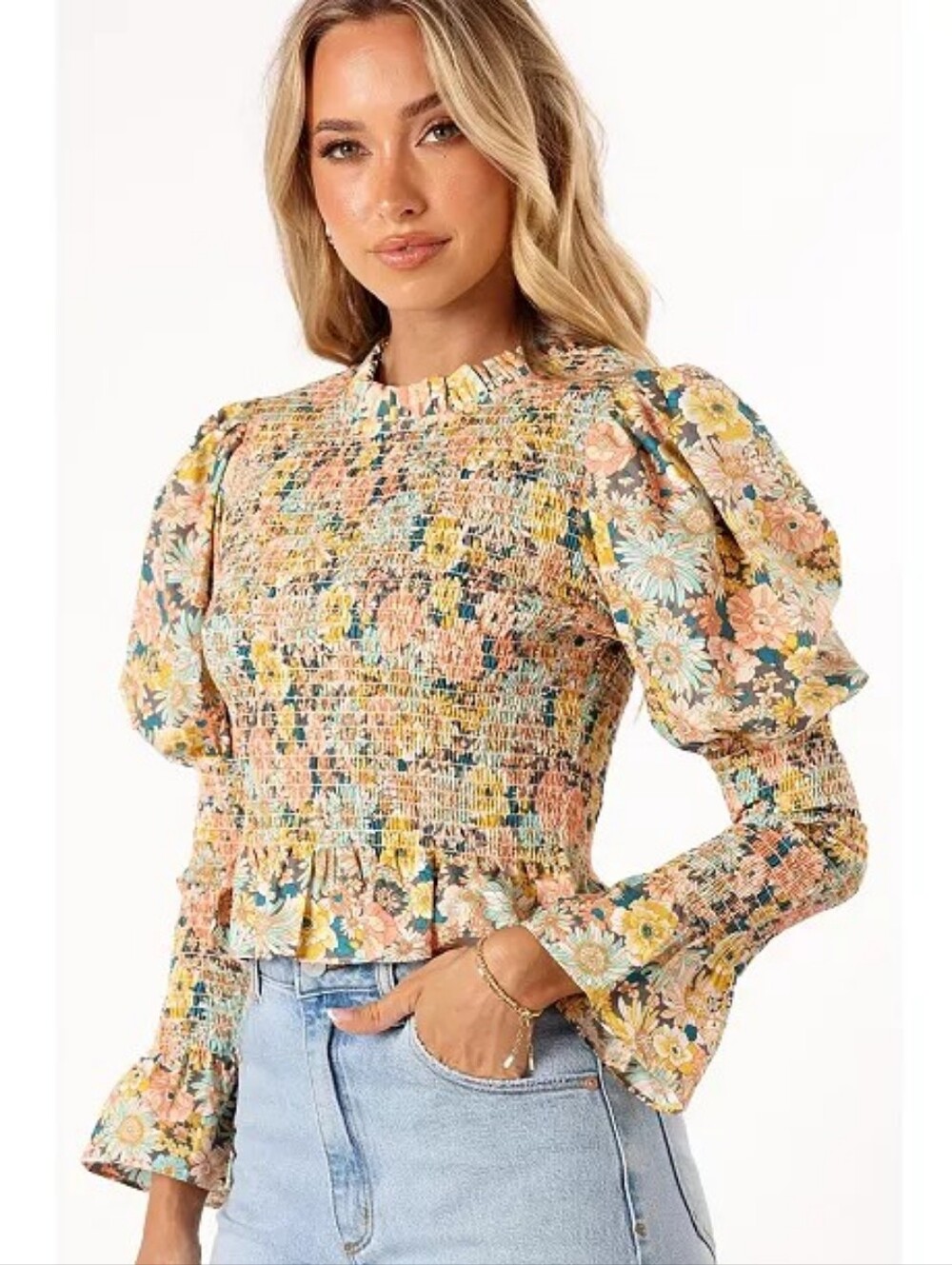 Petal & Pup Novah Long Sleeve Top